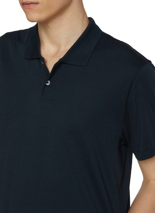 - JAMES PERSE - Lotus Cotton Jersey Polo Shirt