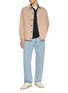 Figure View - Click To Enlarge - JAMES PERSE - Lotus Cotton Jersey Polo Shirt