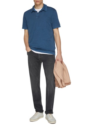 Figure View - Click To Enlarge - JAMES PERSE - Revised Standard Cotton Polo Shirt