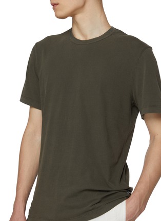  - JAMES PERSE - Lightweight Cotton Jersey Crewneck T-Shirt
