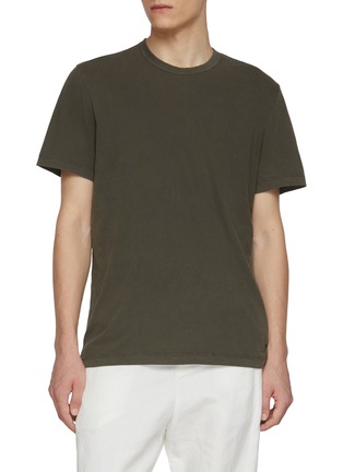 Main View - Click To Enlarge - JAMES PERSE - Lightweight Cotton Jersey Crewneck T-Shirt