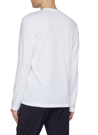 Back View - Click To Enlarge - JAMES PERSE - Lightweight Cotton Jersey Crewneck T-Shirt
