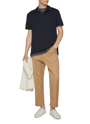 Figure View - Click To Enlarge - JAMES PERSE - Revised Standard Cotton Polo Shirt