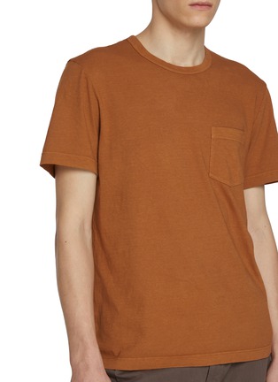  - JAMES PERSE - Lightweight Cotton Jersey Pocket Crewneck T-Shirt