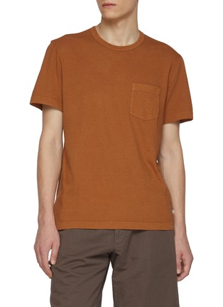 Main View - Click To Enlarge - JAMES PERSE - Lightweight Cotton Jersey Pocket Crewneck T-Shirt