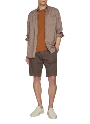 Figure View - Click To Enlarge - JAMES PERSE - Lightweight Cotton Jersey Pocket Crewneck T-Shirt