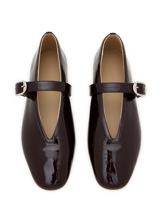 Detail View - Click To Enlarge - LE MONDE BERYL - Stella Leather Patent Leather Mary Jane Flats