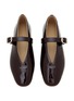 Detail View - Click To Enlarge - LE MONDE BERYL - Stella Leather Patent Leather Mary Jane Flats