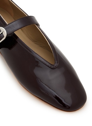 Detail View - Click To Enlarge - LE MONDE BERYL - Stella Leather Patent Leather Mary Jane Flats