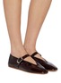 Figure View - Click To Enlarge - LE MONDE BERYL - Stella Leather Patent Leather Mary Jane Flats