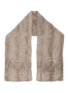 SYMÉTRIE Mink Knit Fur Stole