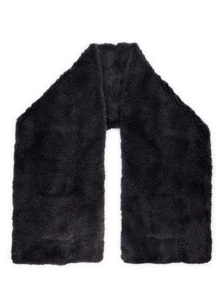 Main View - Click To Enlarge Main View - Click To Enlarge - SYMÉTRIE - Mink Knit Fur Stole