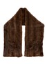 SYMÉTRIE Mink Knit Fur Stole