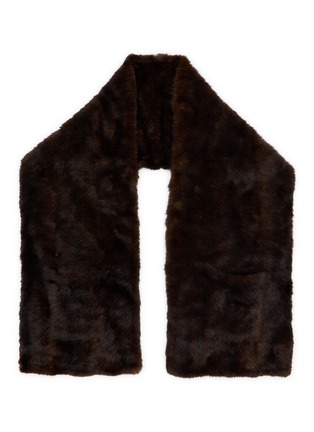 Main View - Click To Enlarge Main View - Click To Enlarge - SYMÉTRIE - Mink Knit Fur Stole