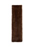 SYMÉTRIE Mink Fur Knit Muffler Scarf