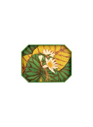 SILVIA FURMANOVICH | Marquetry Octagonal Water Lily Tray