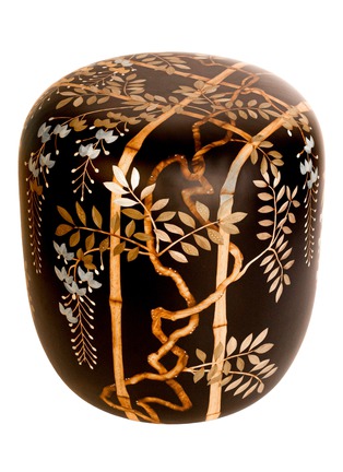 Detail View - Click To Enlarge - SILVIA FURMANOVICH - Marquetry Wisteria Stool