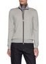 Main View - Click To Enlarge - EQUIL - High Neck Zip Up Wool Cardigan