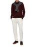 Figure View - Click To Enlarge - EQUIL - Elasticated Drawstring Waist Wool Knit Pants