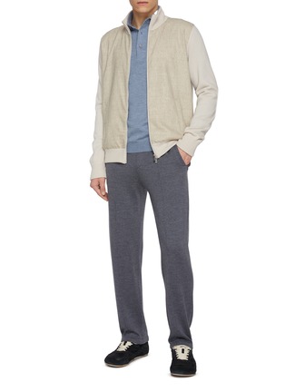 Figure View - Click To Enlarge - EQUIL - Hybrid Wool Cashmere Blend Jacket