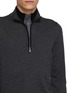  - EQUIL - Mock Neck Half Zip Wool Knit Sweater