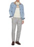 Figure View - Click To Enlarge - EQUIL - Turtle Neck Pattern Sweater