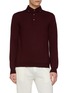 EQUIL Long Sleeve Wool Knit Polo Top