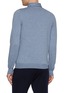 Back View - Click To Enlarge - EQUIL - Long Sleeve Wool Knit Polo Top