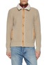 EQUIL Button Up Fur Collar Wool Knit Cardigan