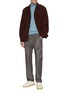 Figure View - Click To Enlarge - EQUIL - Mock Neck Half Zip Cashmere Sweater