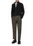 Figure View - Click To Enlarge - EQUIL - High Neck Button Up Wool Cardigan