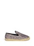 Main View - Click To Enlarge - ASH - 'Zoe Bis' glitter espadrille slip-ons