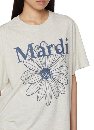  - MARDI MERCREDI - Floral Print Cotton T-Shirt
