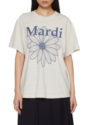 Main View - Click To Enlarge - MARDI MERCREDI - Floral Print Cotton T-Shirt