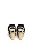 Back View - Click To Enlarge - ASH - 'Wanda Bis' glitter espadrille wedge sandals