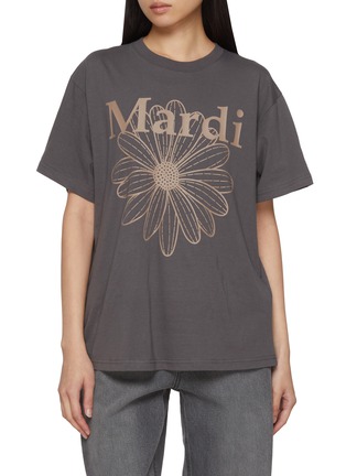 Main View - Click To Enlarge - MARDI MERCREDI - Floral Print Cotton T-Shirt