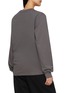Back View - Click To Enlarge - MARDI MERCREDI - Flower Blossom Graphic Crewneck Cotton T-Shirt