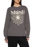 Main View - Click To Enlarge - MARDI MERCREDI - Flower Blossom Graphic Crewneck Cotton T-Shirt