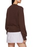 Back View - Click To Enlarge - MARDI MERCREDI - Stitched Flower Knit Cardigan