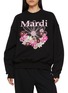 Main View - Click To Enlarge - MARDI MERCREDI - Flower Blossom Graphic Crewneck Cotton T-Shirt