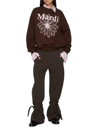 Figure View - Click To Enlarge - MARDI MERCREDI - Floral Print Cotton Sweatshirt