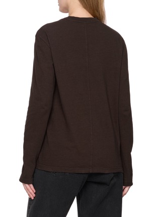 Back View - Click To Enlarge - THE ROW - Amia Cotton T-Shirt