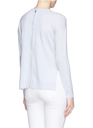 Back View - Click To Enlarge - WHISTLES - Step hem cashmere sweater