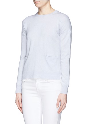 Front View - Click To Enlarge - WHISTLES - Step hem cashmere sweater