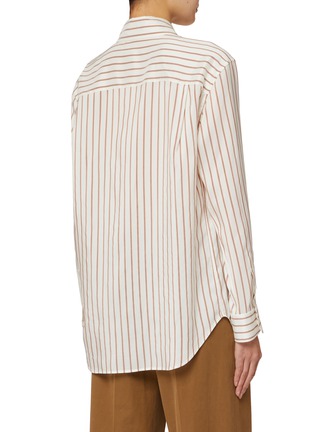 Back View - Click To Enlarge - THE ROW - Gavina Striped Shirt