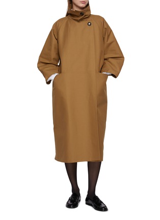 Figure View - Click To Enlarge - THE ROW - Aurore Cotton Coat