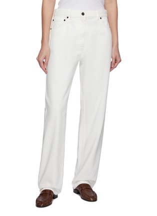 Main View - Click To Enlarge - THE ROW - Burty Straight Leg Jeans