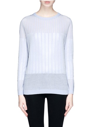Main View - Click To Enlarge - WHISTLES - Jacquard knit sweater