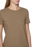  - THE ROW - Wesler Ribbed Crewneck Cotton T-Shirt