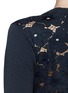 Detail View - Click To Enlarge - WHISTLES - Floral lace back sweater